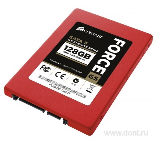 ������������� ���������� Corsair 0128GB Force 3 Series SSD (CSSD-F128GBGS-BK) 2.5 SATA3