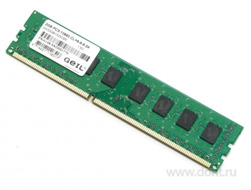 ������ ������ Geil 2GB 1333Mhz DDR3 GN32GB1333C9S