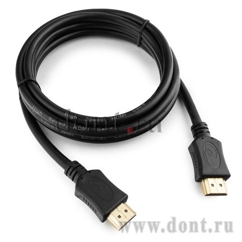 ������ Gembird HDMI-HDMI (19pin to 19pin) 1,8�, �����. v1.4 CC-HDMI4L-6