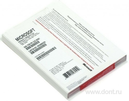   Microsoft Windows Professional 7 SP1 () 32-bit English Single package DSP OEI DVD (FQC-04617)