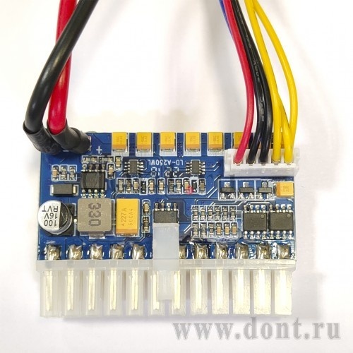 ���� ������� ��� ���������� e-mini ��������� DC 250W 12V LD-A250WL (24-pin/2x4 pin PicoPSU)